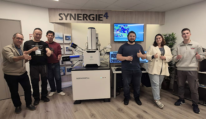 CIQTEK FESEM SEM4000Pro Installed at SYNERGIE4 Showroom in France &mdash; A New Step in Europe