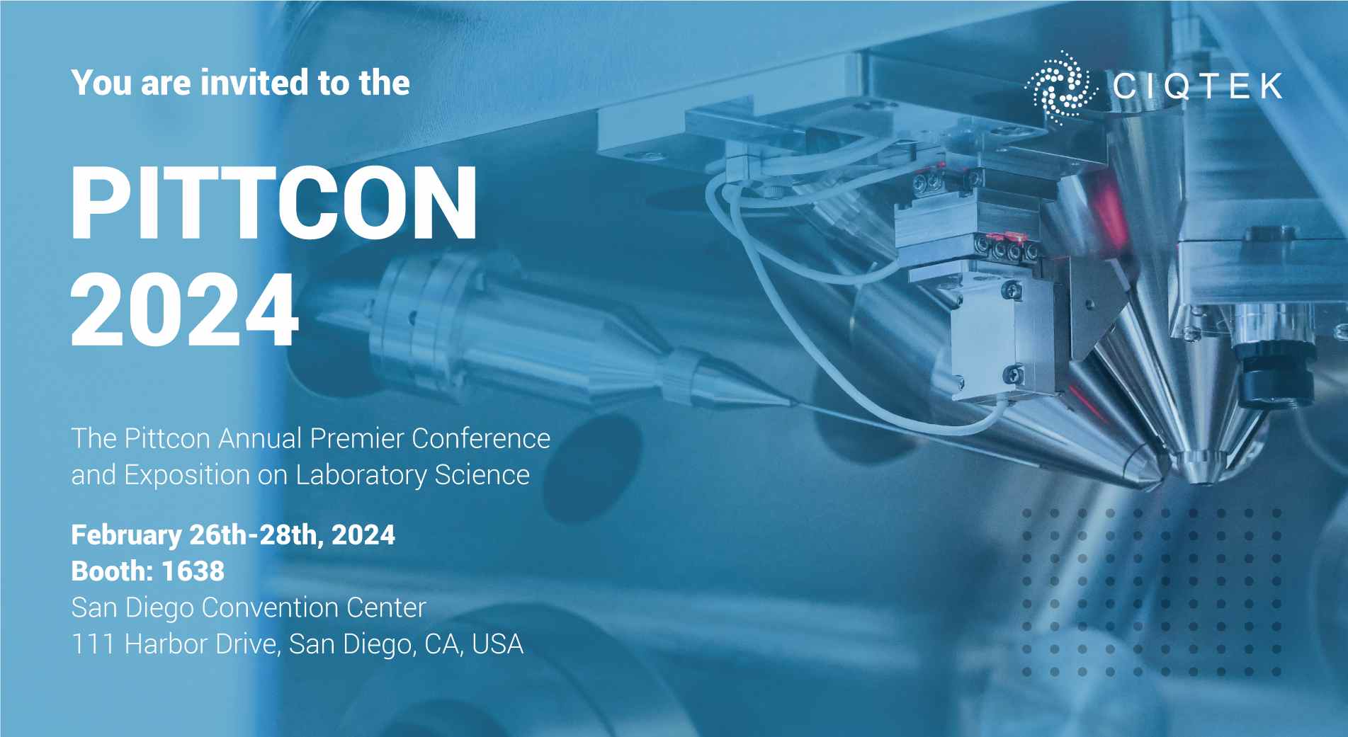 CIQTEK at Pittcon Conference and Expo 2024