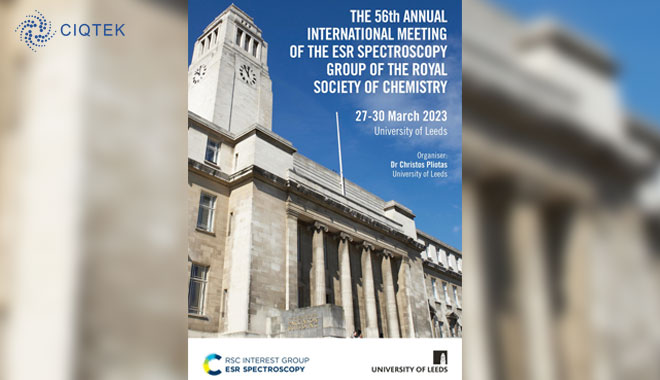 CIQTEK at the International RSC ESR 2023 in Leeds, UK