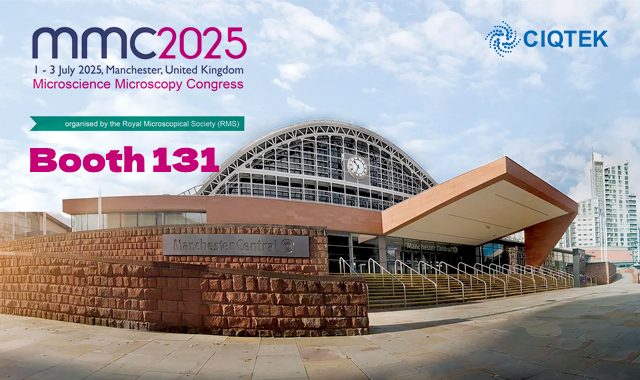 CIQTEK at Microscience Microscopy Congress 2025 in Manchester, Booth #131