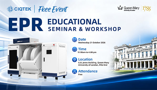 Free EPR Seminar and Workshop at Queen Mary University of London, UK