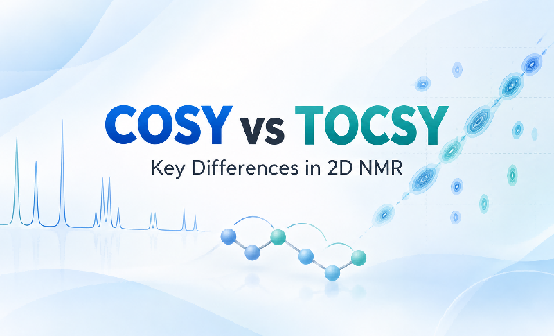 COSY vs TOCSY: Understanding the Key Differences and How to Interpret the Spectra